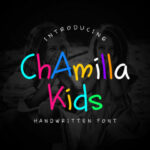 Chamilla Kids Font Poster 1