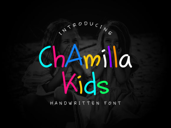 Chamilla Kids Font Poster 1