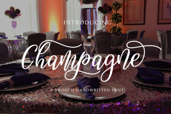 Champagne Font