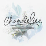 Chandelier Font Poster 1