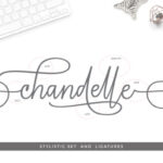 Chandelle Font Poster 2