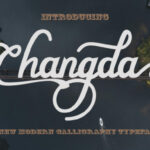 Changda Font Poster 1
