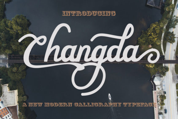 Changda Font Poster 1