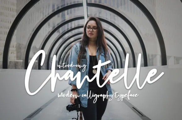 Chantelle Font Chantelle Font Poster 1