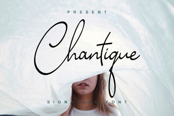 Chantique Font Poster 1