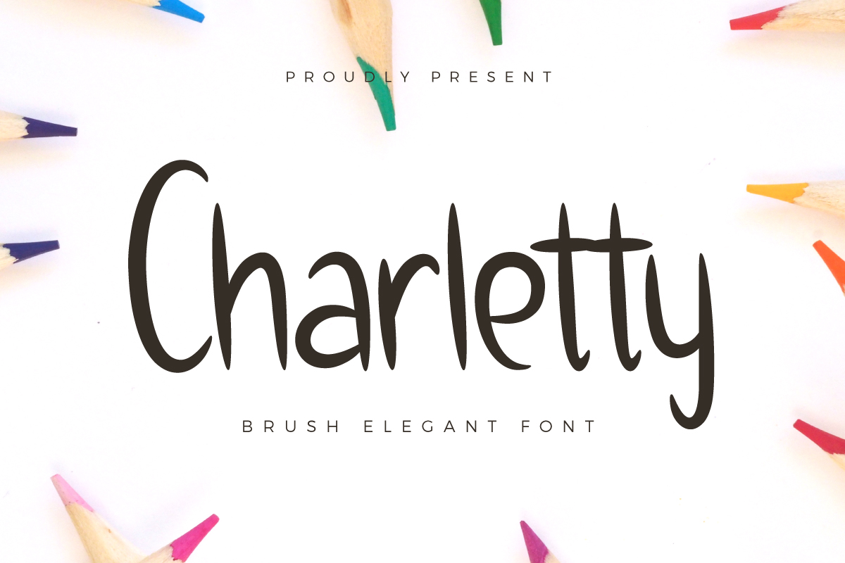Charletty Font Poster 1