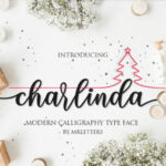 Charlinda Font Poster 1