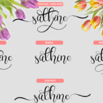 Charllie Script Font Poster 6