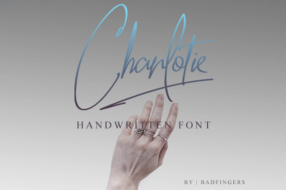 Charlotie Font Poster 1