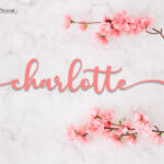 Charlotte Font Poster 1