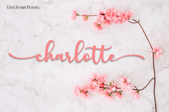 Charlotte Font Poster 1