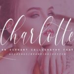 Charlotte Calligraphy Font Poster 1