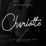 Charlotte Script Font Poster 1