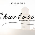 Charlotte Script Font Poster 1