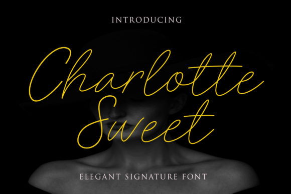 Charlotte Sweet Font Poster 1