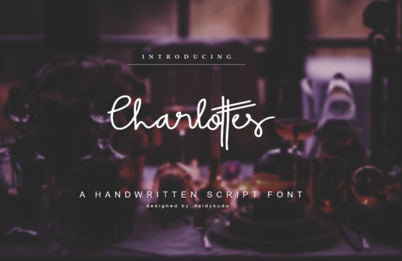 Charlottes Font Poster 1