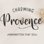 Charming Provence Font Poster 1