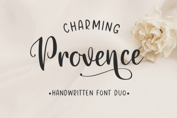 Charming Provence Font Poster 1