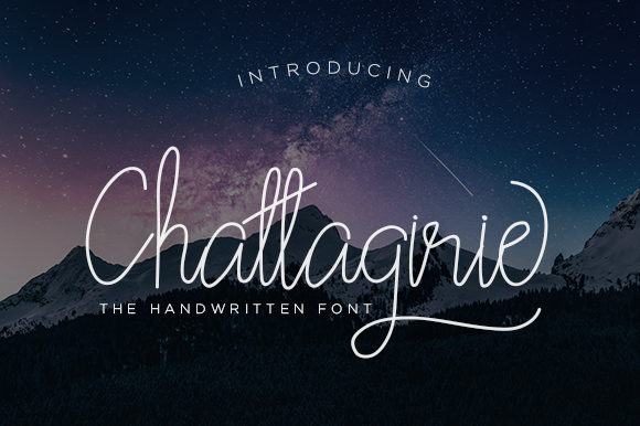 Chattagirie Script Font