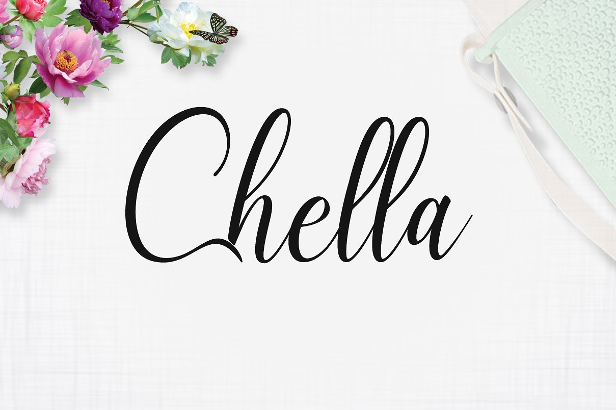 Chella Font Poster 1