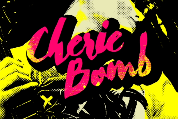 Cherie Bomb Font