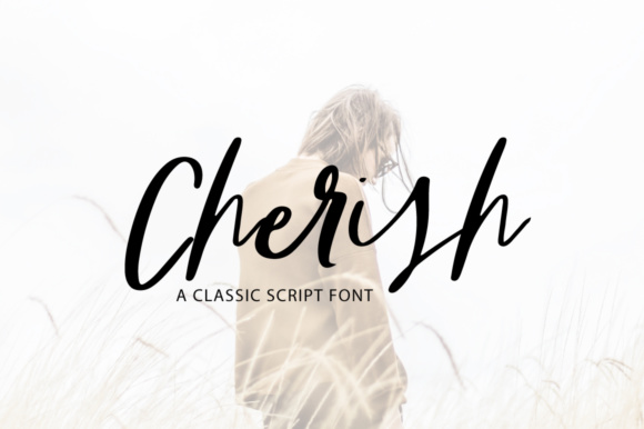 Cherish Font Poster 1