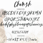 Cherish Font Poster 8