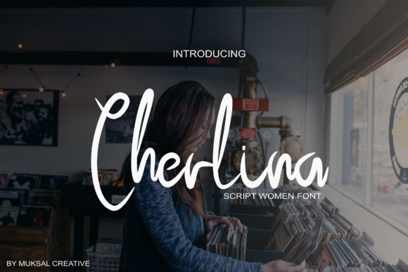 Cherlina Font Poster 1