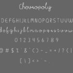 Cheropoly Font Poster 5