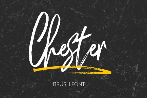 Chester Font Chester Font Poster 1