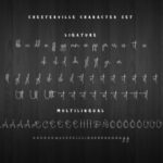 Chesterville Font Poster 7