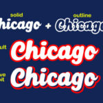Chicago Font Poster 2