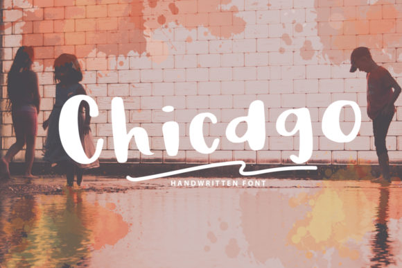 Chicago Font Poster 1