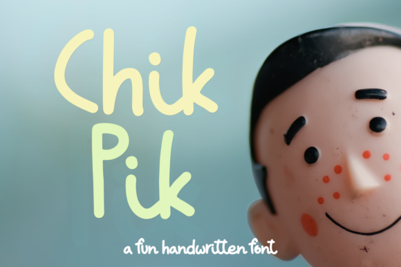Chik Pik Font Poster 1