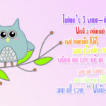Chiko & Owlie Font Poster 8