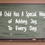 Child Chalk Font Poster 2