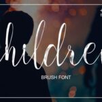 Children Font Poster 1