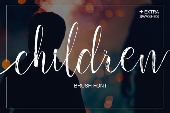 Children Font Poster 1