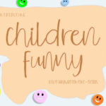 Children Funny Font Poster 6