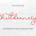 Chilldranety Font Poster 1