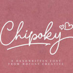 Chipoky Font Poster 1