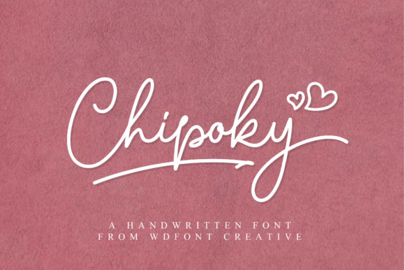 Chipoky Font Poster 1
