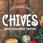 Chives Font Poster 1