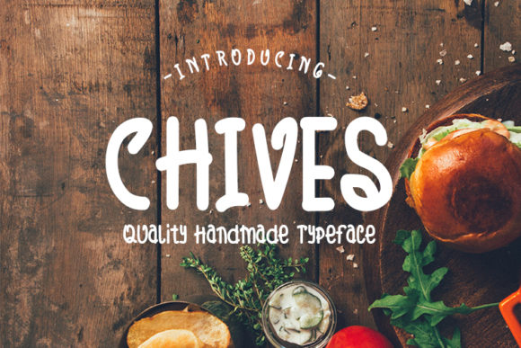 Chives Font Poster 1