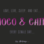 Choco & Chips Font Poster 1