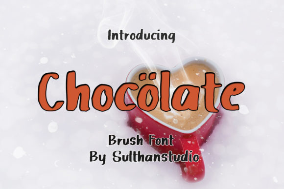 Chocolate Font Poster 1