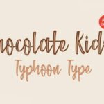 Chocolate Kids Font Poster 1