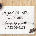Chocolate Milky Font Poster 3