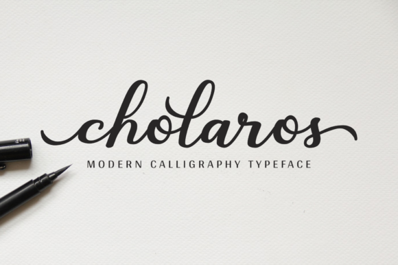 Cholaros Font Poster 1