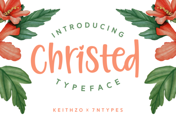 Christed Font Poster 1